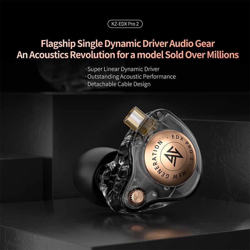 In Ear Monitor Iem - KZ EDX Pro 2 Ultralinearer dynamischer