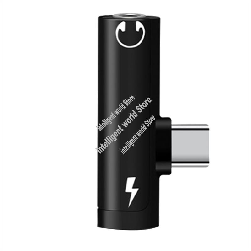 Earphone Splitter Jack - 2-in-1-Typ-C-Adapter-Splitter für Huawei auf 3,5 mm