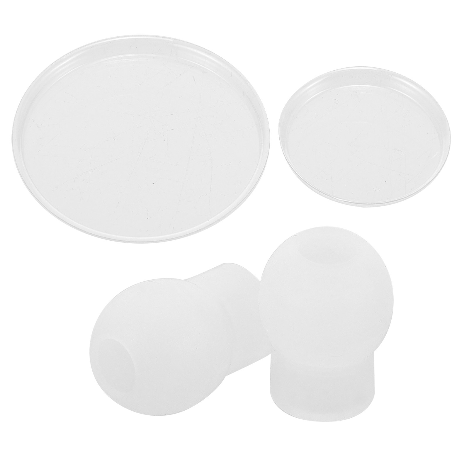 Silicone Ear Tip Replacement - 1 Set Stethoskop-Ohrstöpsel aus Silikon, Ersatz-Ohrstöpsel,