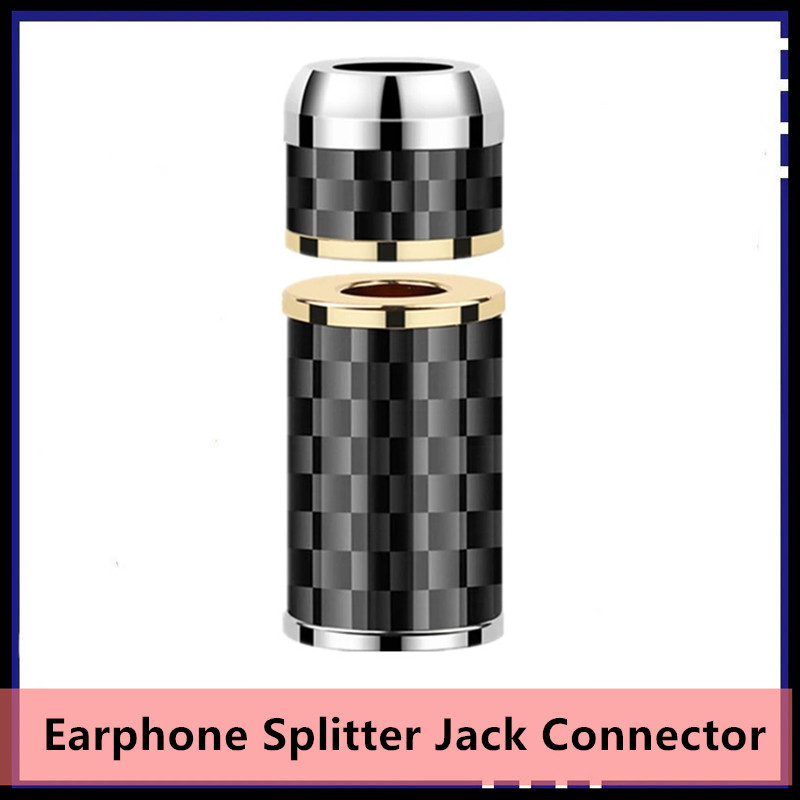 Earphone Splitter Jack - Kopfhörer Y Splitter 6,0mm Zu 5,0mm