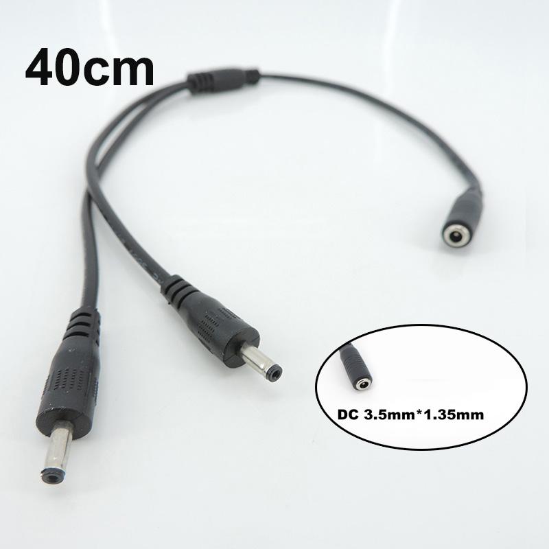 Cable Extension 3.5 - DC 3,5*1,35mm Strom Stecker Y Splitter