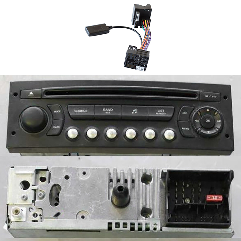 Bluetooth Adapter Receiver - Auto Audio Bluetooth 5,0 Empfänger Aux