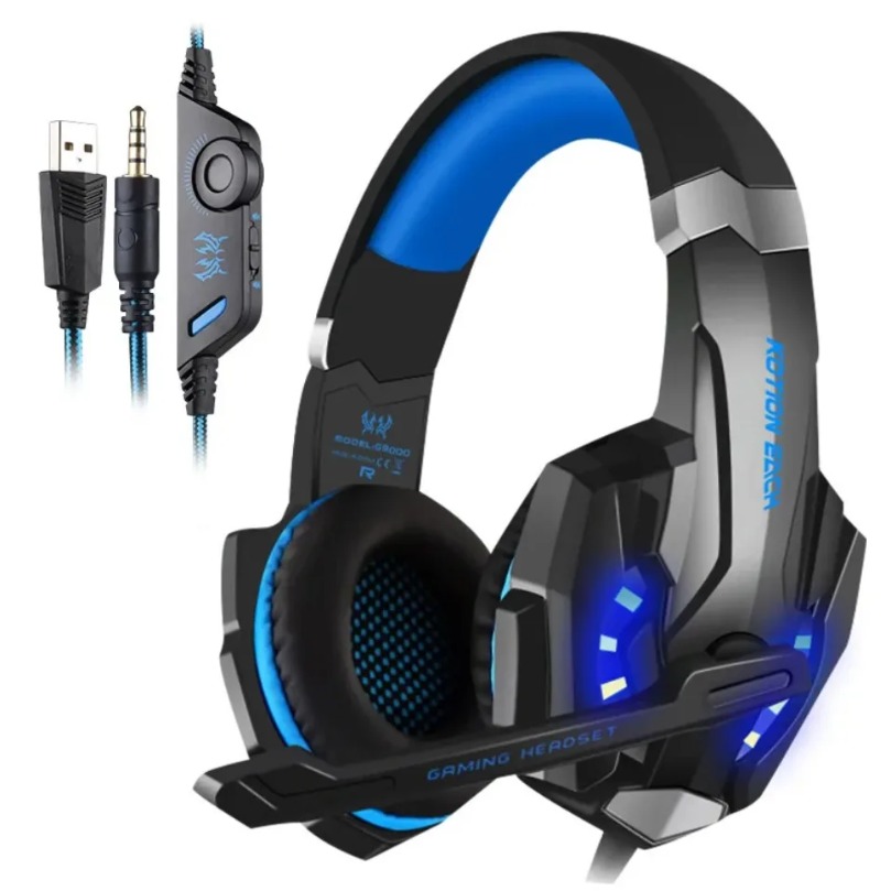 Wired Earphone Mic - Gaming-Headset, tiefer Bass, Stereo, kabelgebundener Kopfhörer,