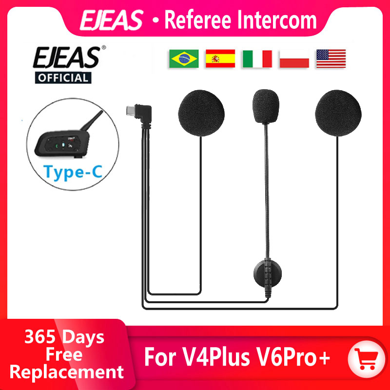 Usb C Earphone - Original EJEAS Typ-C-Schnittstellen-Headset-Montageclip mit doppelseitigem Klebeband