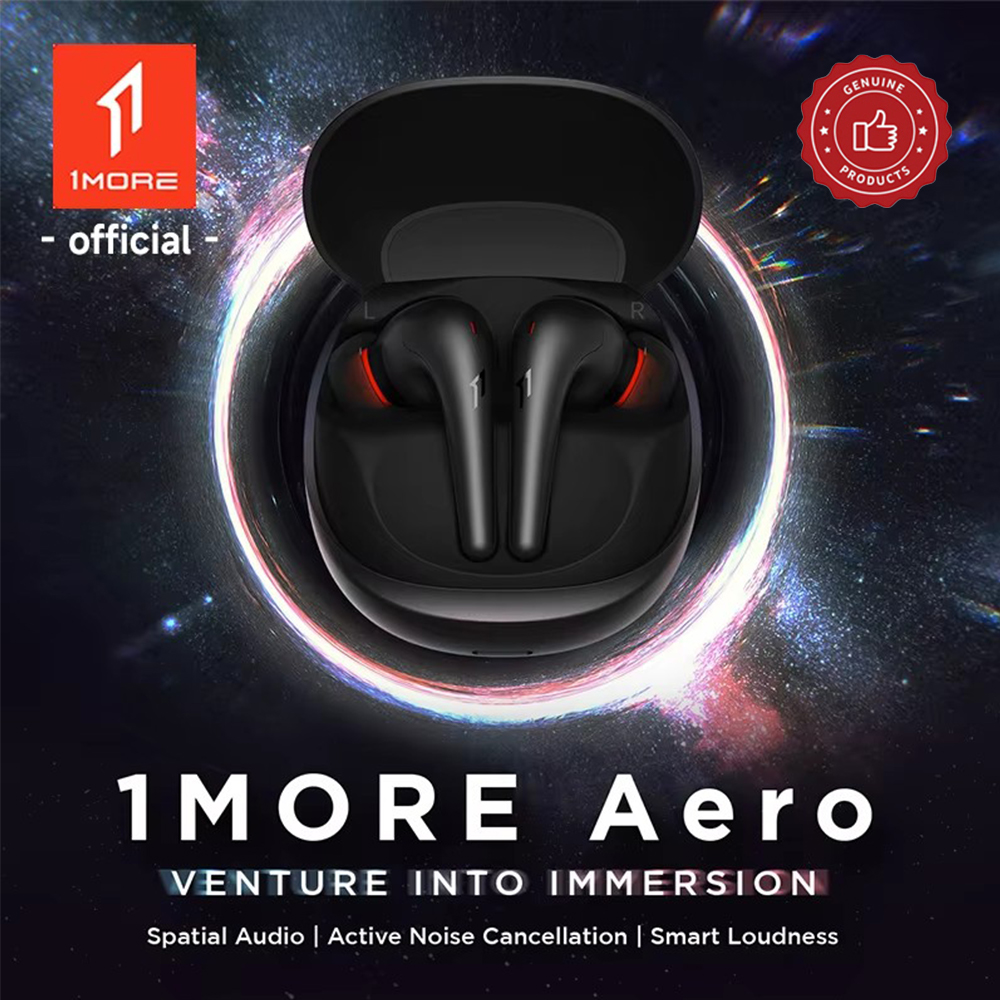 Noise Cancelling Headphone - 1MORE Aero Ohrhörer mit Geräuschunterdrückung, Bluetooth