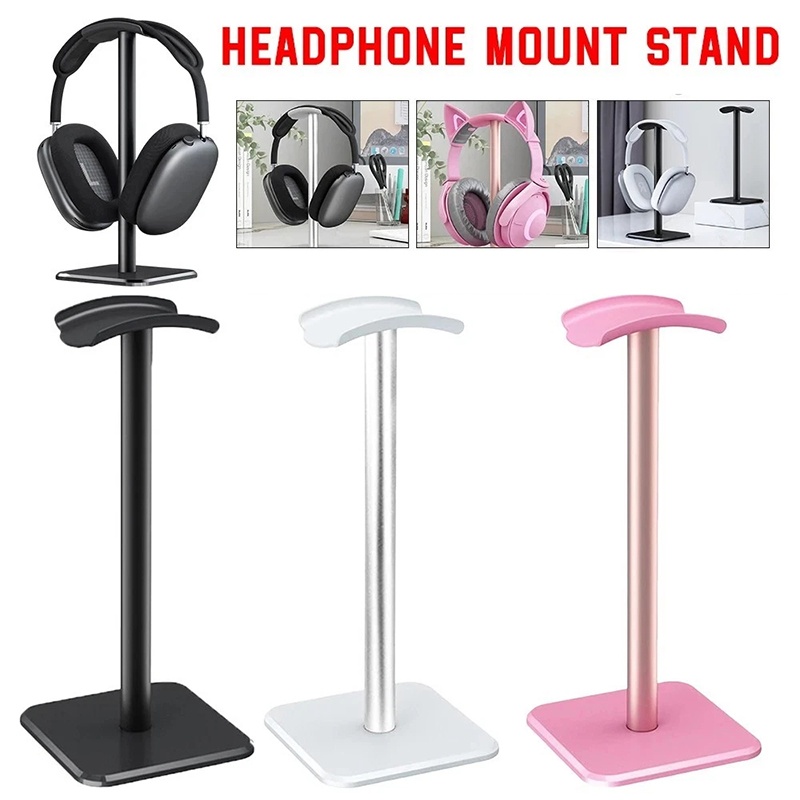 Headphone Stand Desk - 1 Stück Universeller Kunststoff-Kopfhörerhalter Gaming-Headset-Ständer Desktop-Organizer