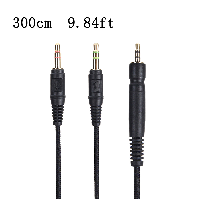 Cable Extension 3.5 - Audio Ersatz Kopfhörer Kabel-Kompatibel mit Sennheiser