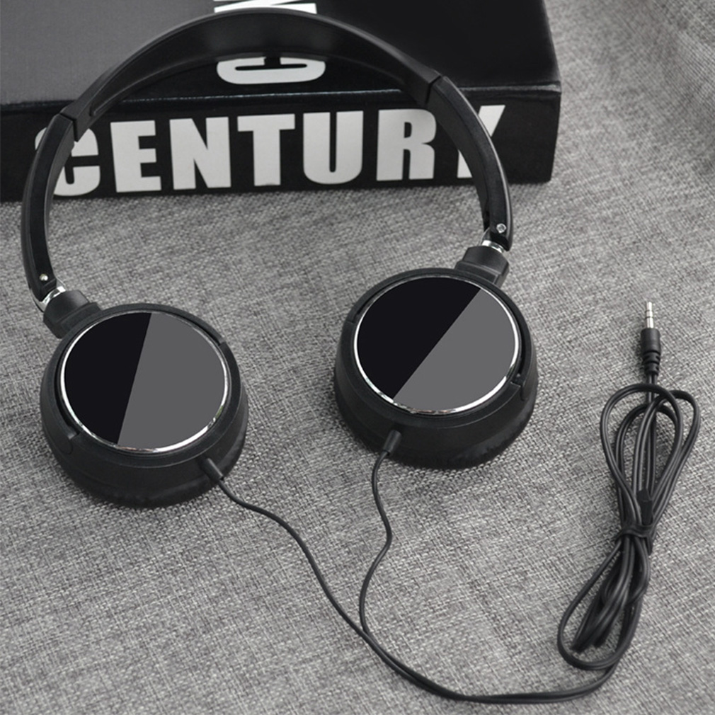 Audiophile Headphone Wired - Faltbare Geräuschunterdrückende Sport-Kopfhörer Universelle 3,5mm Over-Ear-Kopfhörer