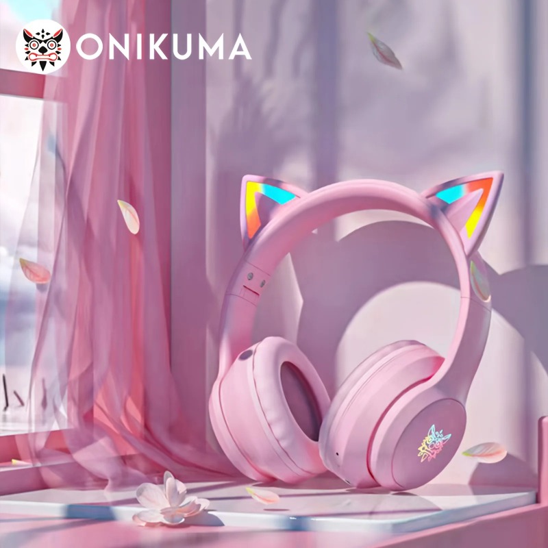 Onikuma B90 Pink Cat Ear Gamin – Gaming Headset Rgb Bewertung und Preis