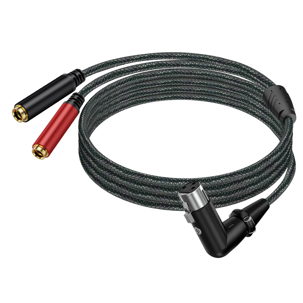 3-poliges XLR-Buchsenkabel auf – Earphone Splitter Jack Bewertung und Preis
