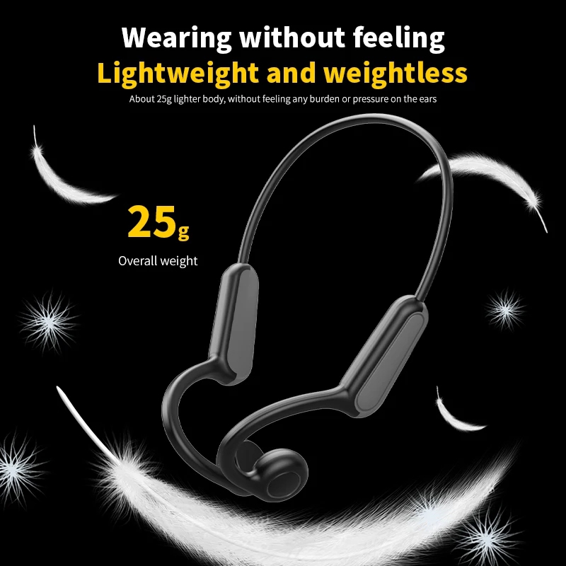 Knochenleitungs-IPX5-Kopfhörer – Bluetooth Headset On Ear Bewertung und Preis