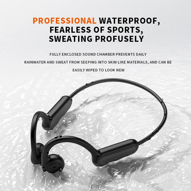 Knochenleitungs-IPX5-Kopfhörer – Bluetooth Headset On Ear Bewertung und Preis