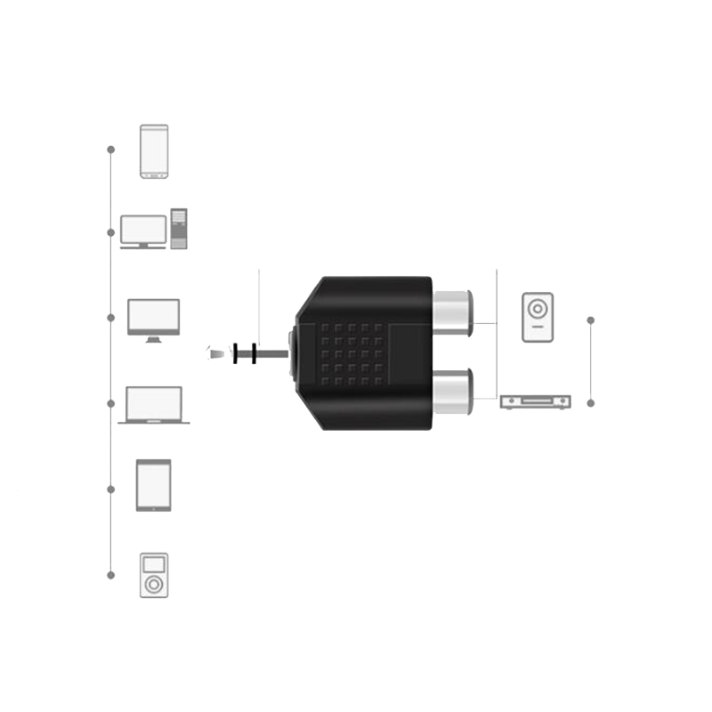 1/2/4 Stück 3,5 mm Klinke Ster – Earphone Splitter Jack Bewertung und Preis
