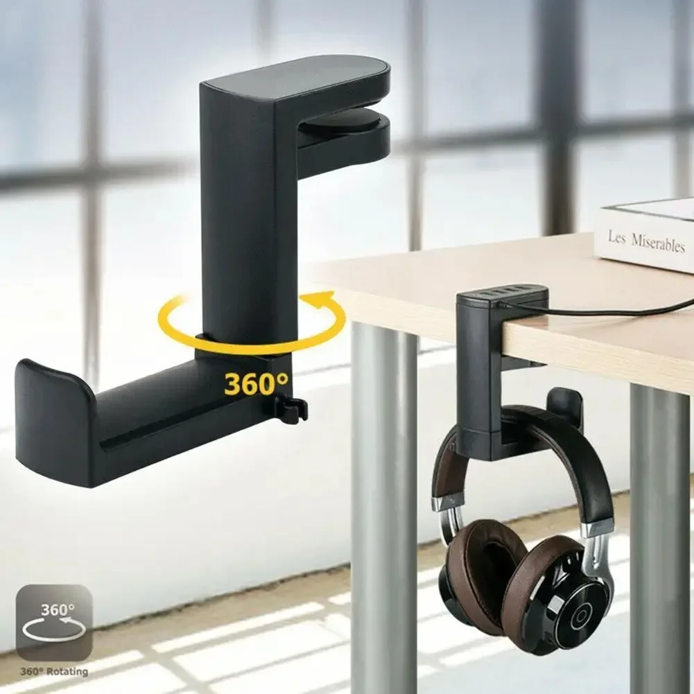 360 °   Drehbarer Kopfhörerstä – Headphone Stand Desk Bewertung und Preis