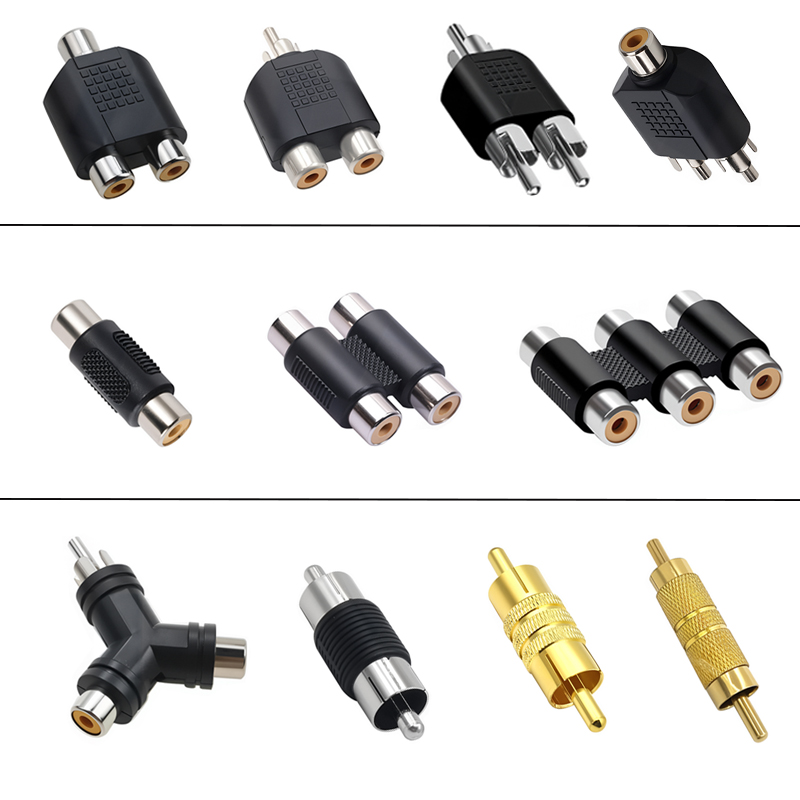 5 stücke RCA Jack Buchse Auf S – Audio Splitter Y Bewertung und Preis