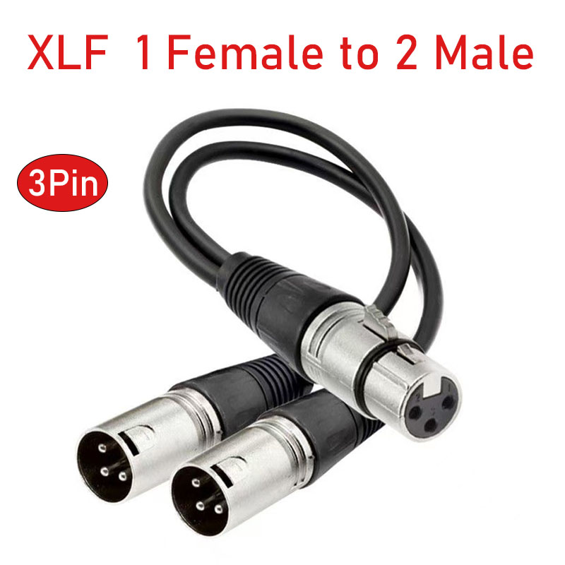 XLR-Splitterkabel, 3-polige Bu – Audio Splitter Y Bewertung und Preis