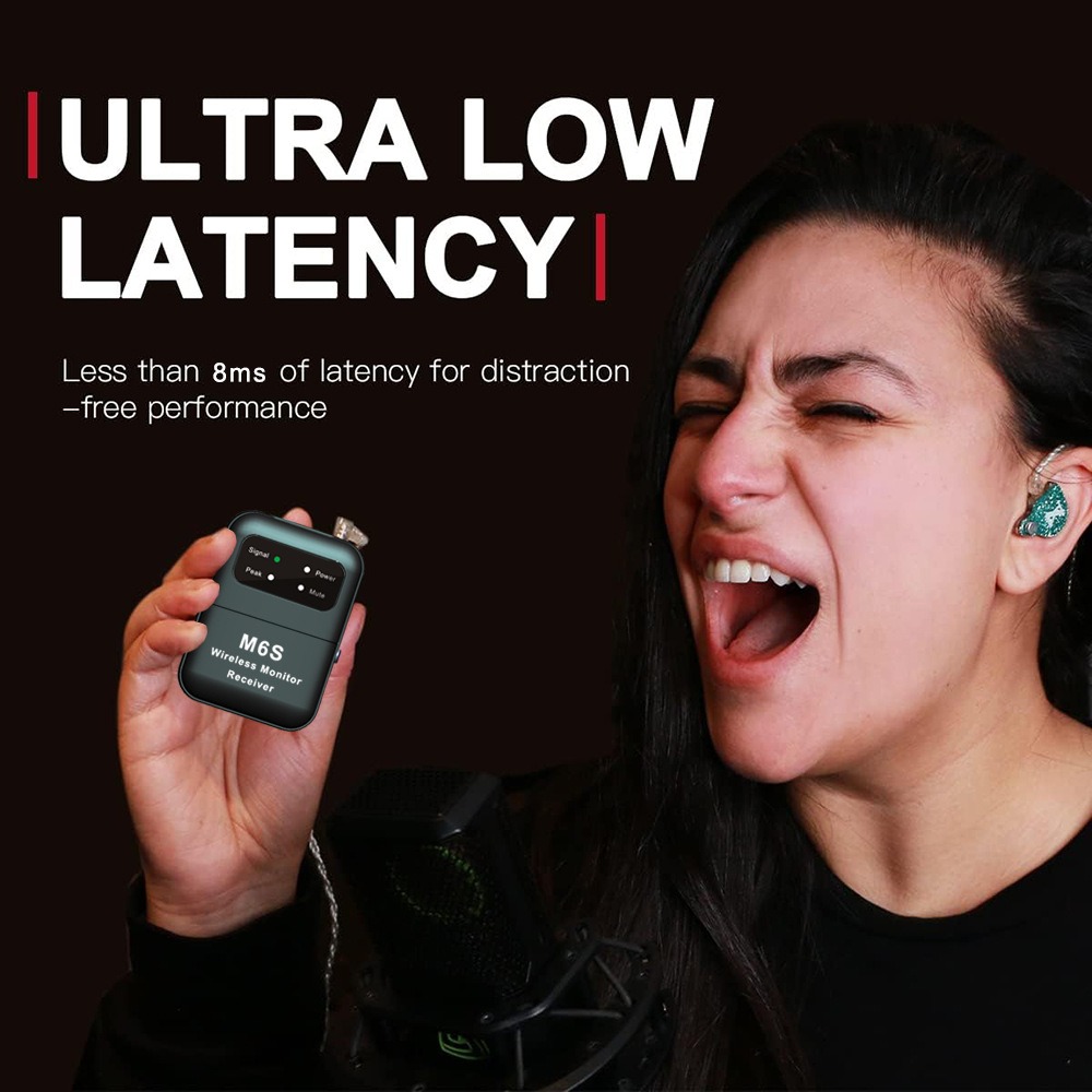 2,4G Stereo Kabelloses In-Ear- – In Ear Monitor Iem Bewertung und Preis