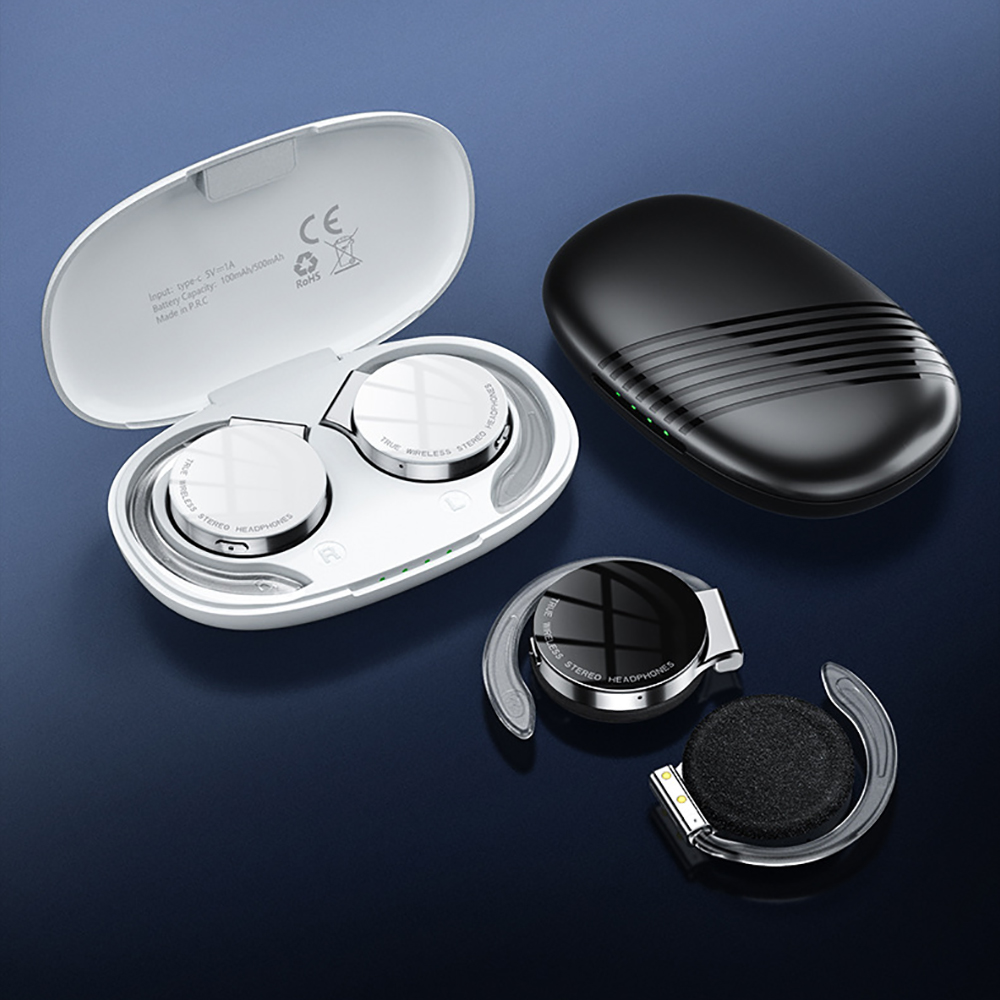 F2 TWS Drahtloses Bluetooth-He – Sports Earphone Hook Bewertung und Preis