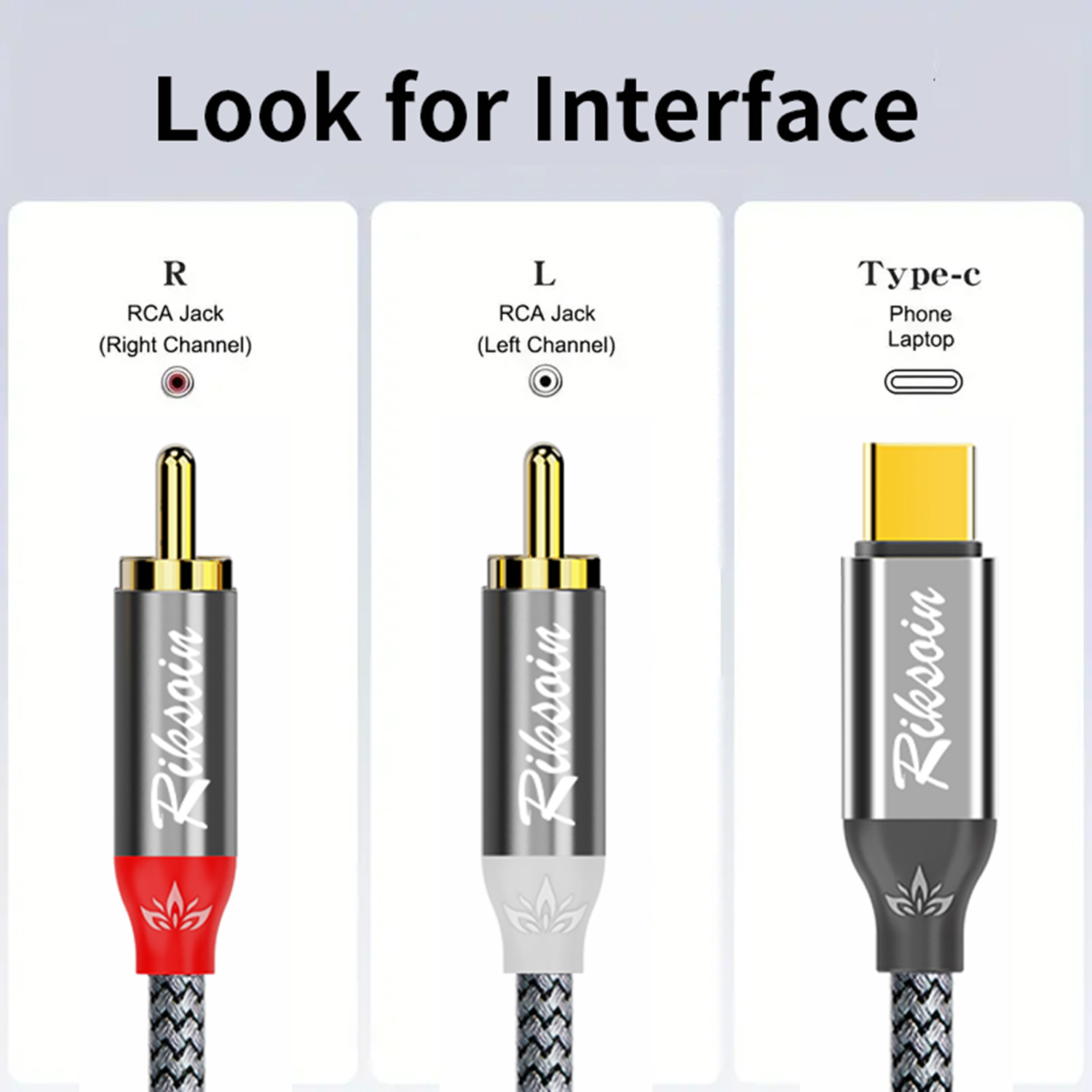 USB-C auf 2RCA Stereo-Kabel Y- – Audio Splitter Y Bewertung und Preis