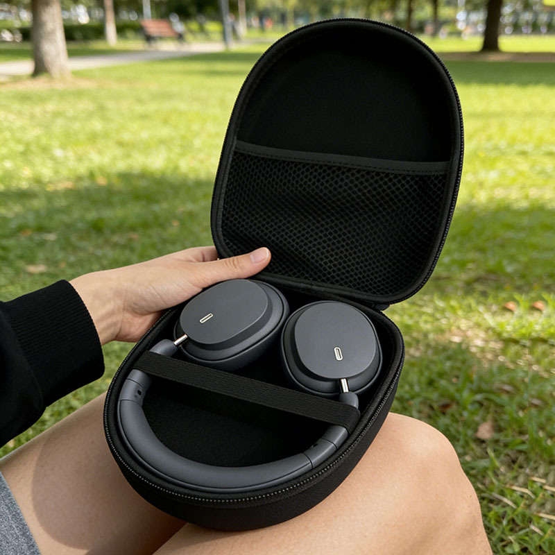 Multifunktionaler schwarzer EV – Headphone Case Hard Bewertung und Preis