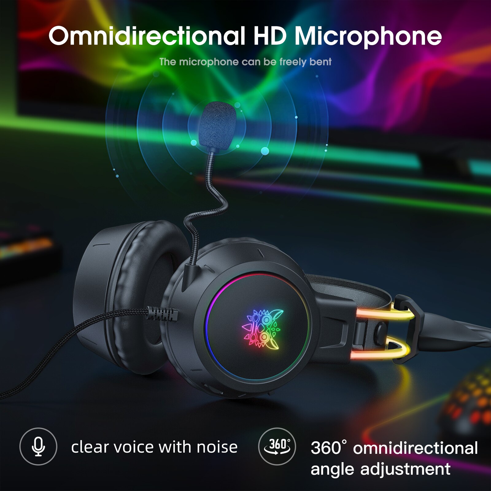 Onikuma Gaming Headset für 202 – Gaming Headset Rgb Bewertung und Preis