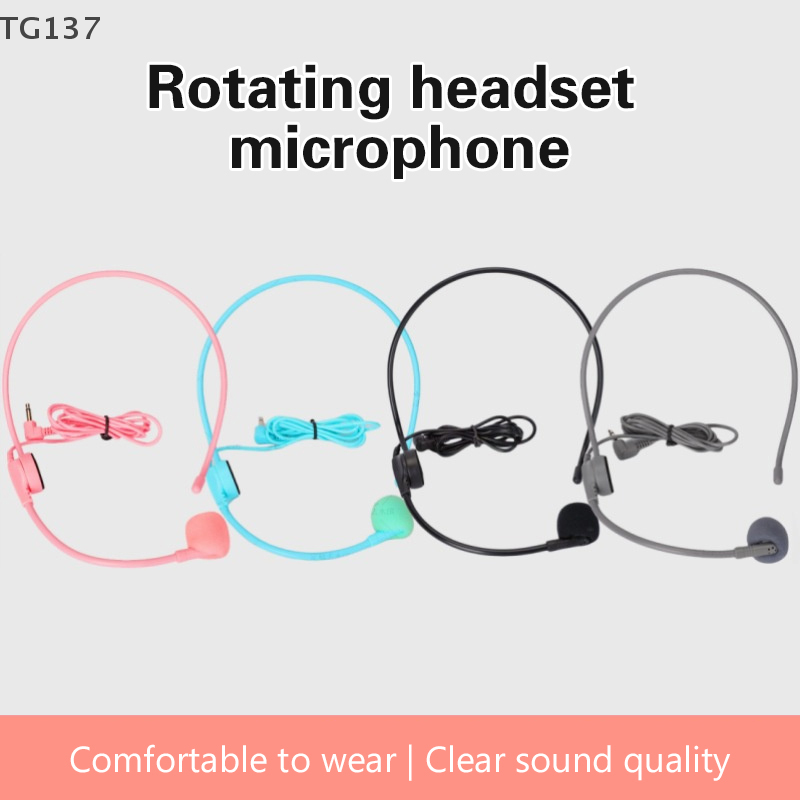 1Pcs 3,5 MM Rosa Headworn Wire – Wired Earphone Mic Bewertung und Preis