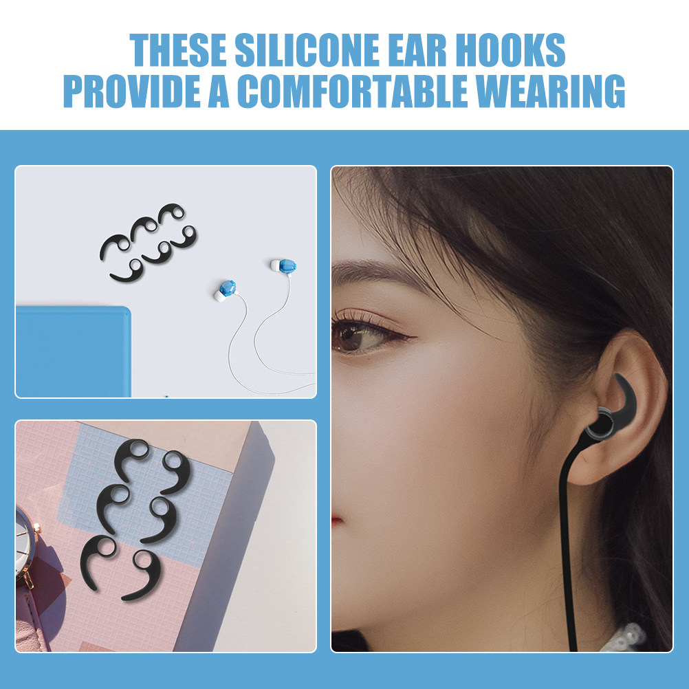 12 Stück Ohrhaken aus Silikon, – Silicone Ear Tip Replacement Bewertung und Preis