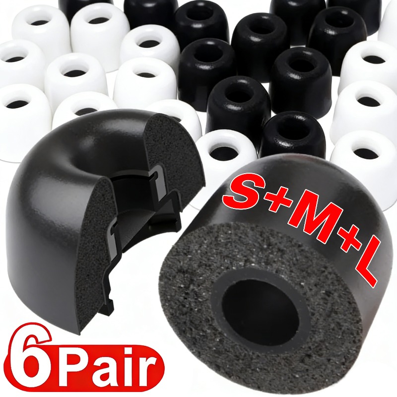 6-3 Paar Ohrstöpsel aus weiche – Earphone Foam Tip Bewertung und Preis