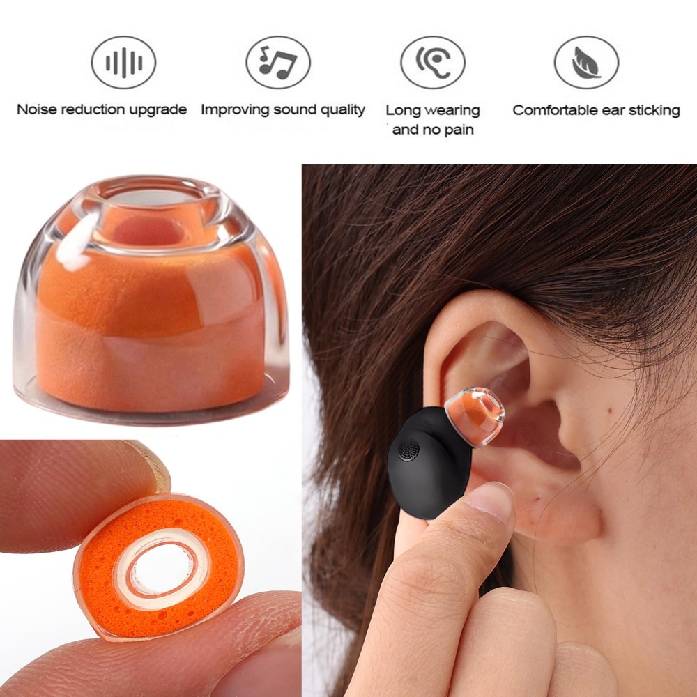 1-3 Paar Ersatz-Ohrstöpsel aus – Earphone Foam Tip Bewertung und Preis