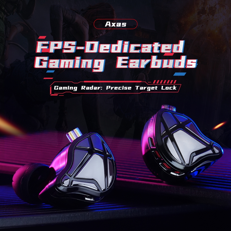    KZ Axas FPS Gaming IEM Kop – Audiophile Headphone Wired Bewertung und Preis